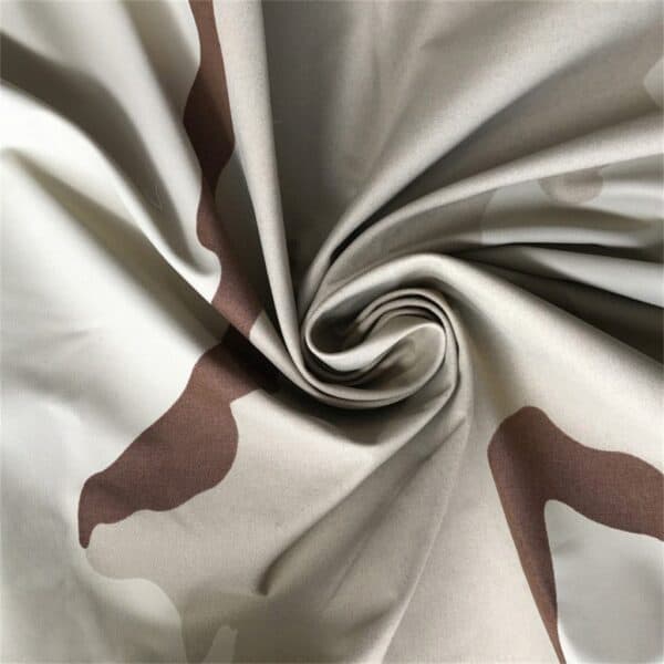 Recycled Nylon 228T Taslon Camouflage Hard Shell Fabric