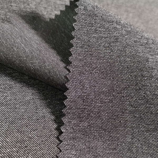 Heather Gray Nylon Taslon 3 Layer Fabric