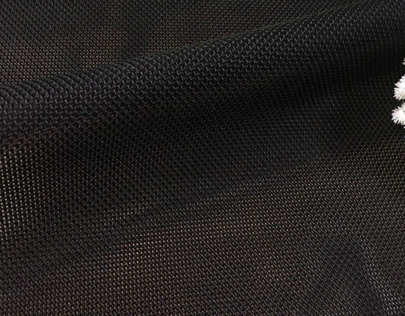 Grid Mesh Woven Nylon Polyester Fabric