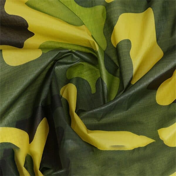 Ultra Thin Nylon 15D Printed Camouflage Lightweight Fabric