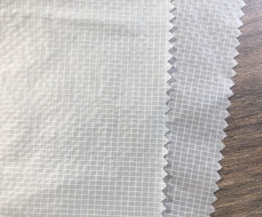20D Ripstop Nylon 66 Plaid Lightweight Fabric